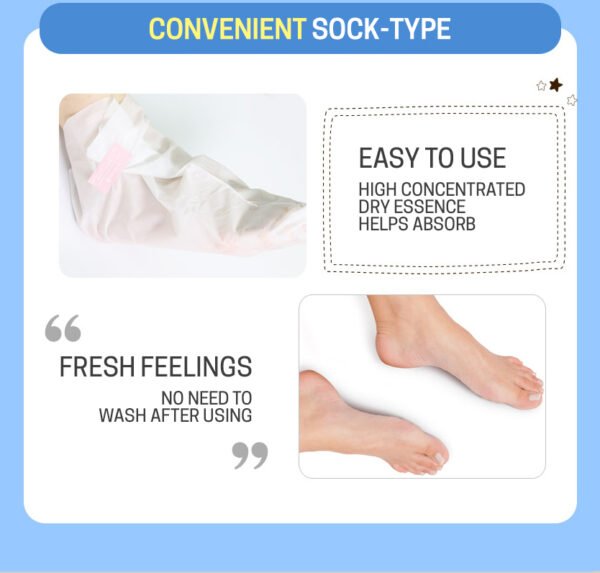 Self aesthetic soft Foot mask – Image 4