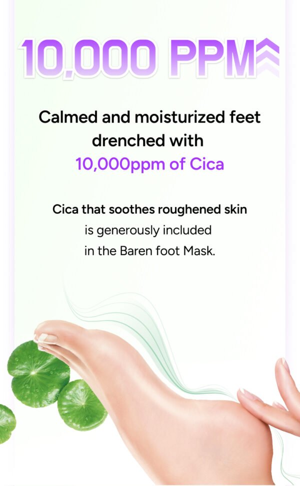 CICA SOS Quick Repair Foot Mask – Image 3