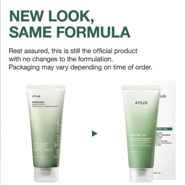 HEARTLEAF QUERCETINOL PORE DEEP CLEANSING FOAM – Image 2