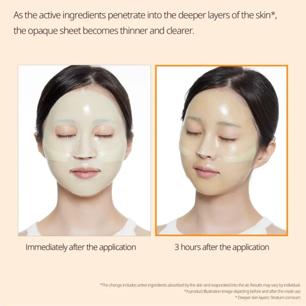 Vita-Light Reedle shot 100 2 step Hydrogel mask – Image 5