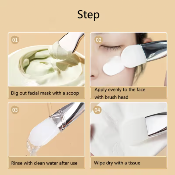 Pinceau 2 en 1 pour masque facial – Image 5