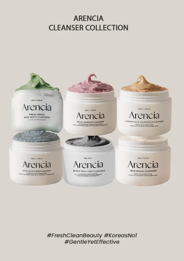 Arencia Fresh Rosehip Rice Mochi Cleanser