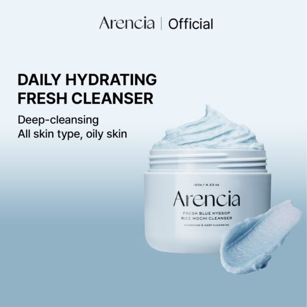 FRESH BLUE HYSSOP RICE MOCHI CLEANSER