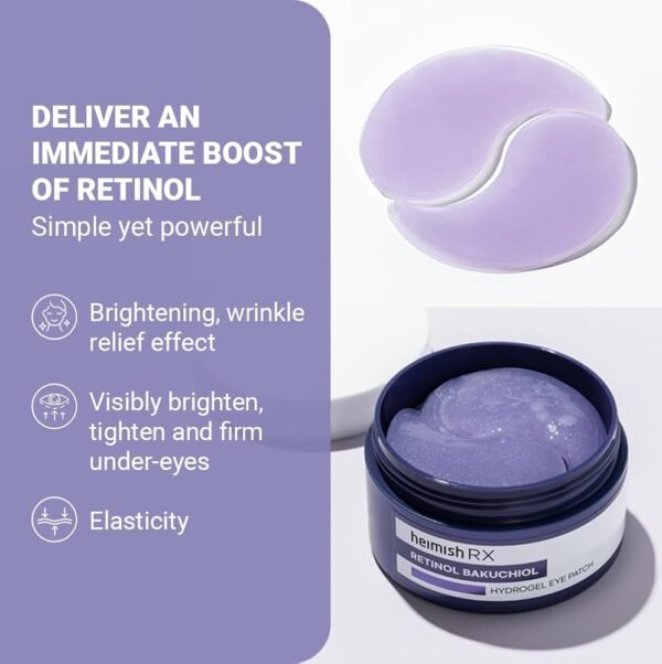 Heimish RX RETINOL BAKUCHIOL HYDROGEL EYE PATCH