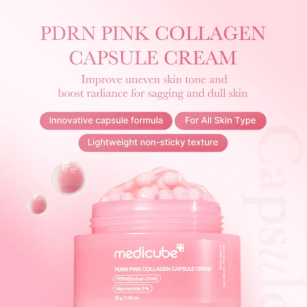 PDRN PINK COLLAGEN CAPSULE CREAM – Image 2