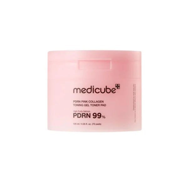 MEDICUBE PDRN PINK COLLAGEN TONING GEL TONER PAD