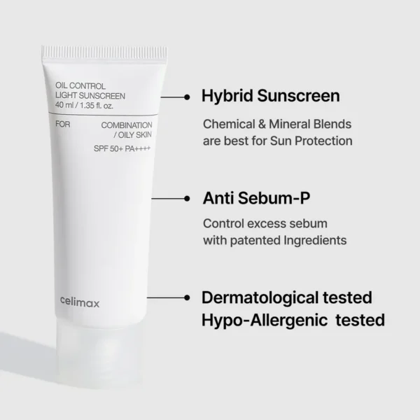 Oil Control Light Sunscreen – Image 4