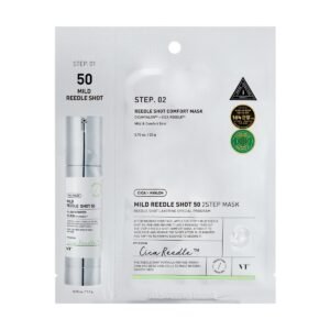 VT COSMETICS MILD REEDLE SHOT 50 2-STEP MASK