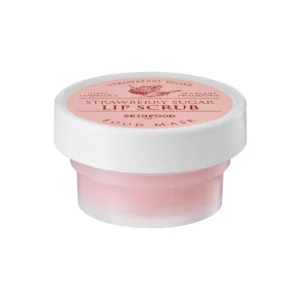 strawberry sugar food mask lip scrub