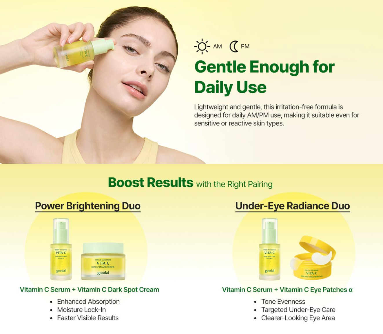 goodal GREEN TANGERINE VITA C DARK SPOT CARE SERUM ALPHA