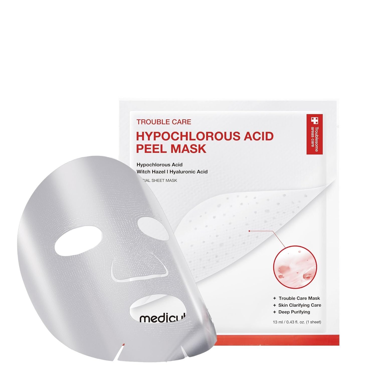 HYPOCHLOROUS ACID PEEL MASK