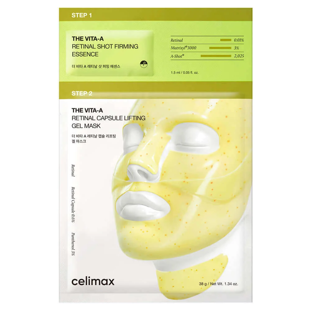 THE VITA-A Retinal Shot Tightening 2-Step Gel Mask